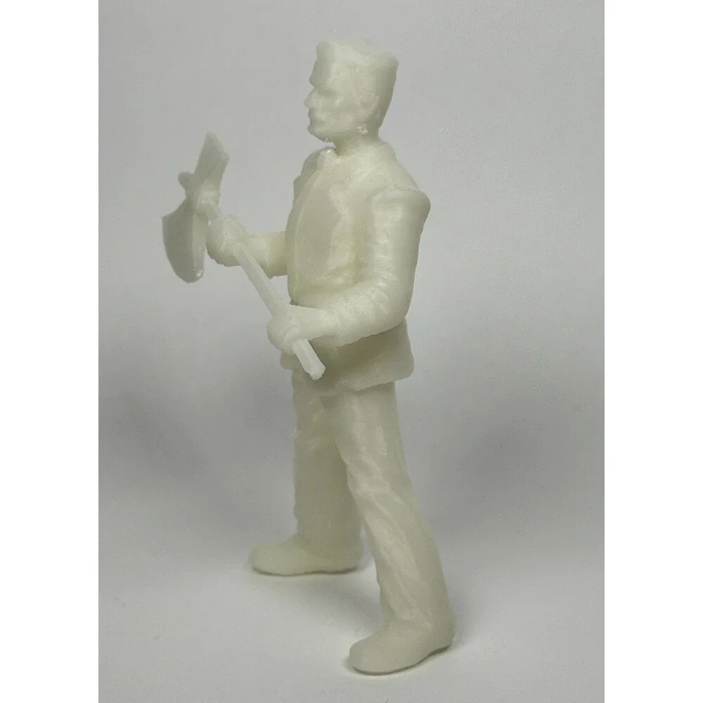 Frankenstein Monster With Ax Glow-In-The-Dark Toy